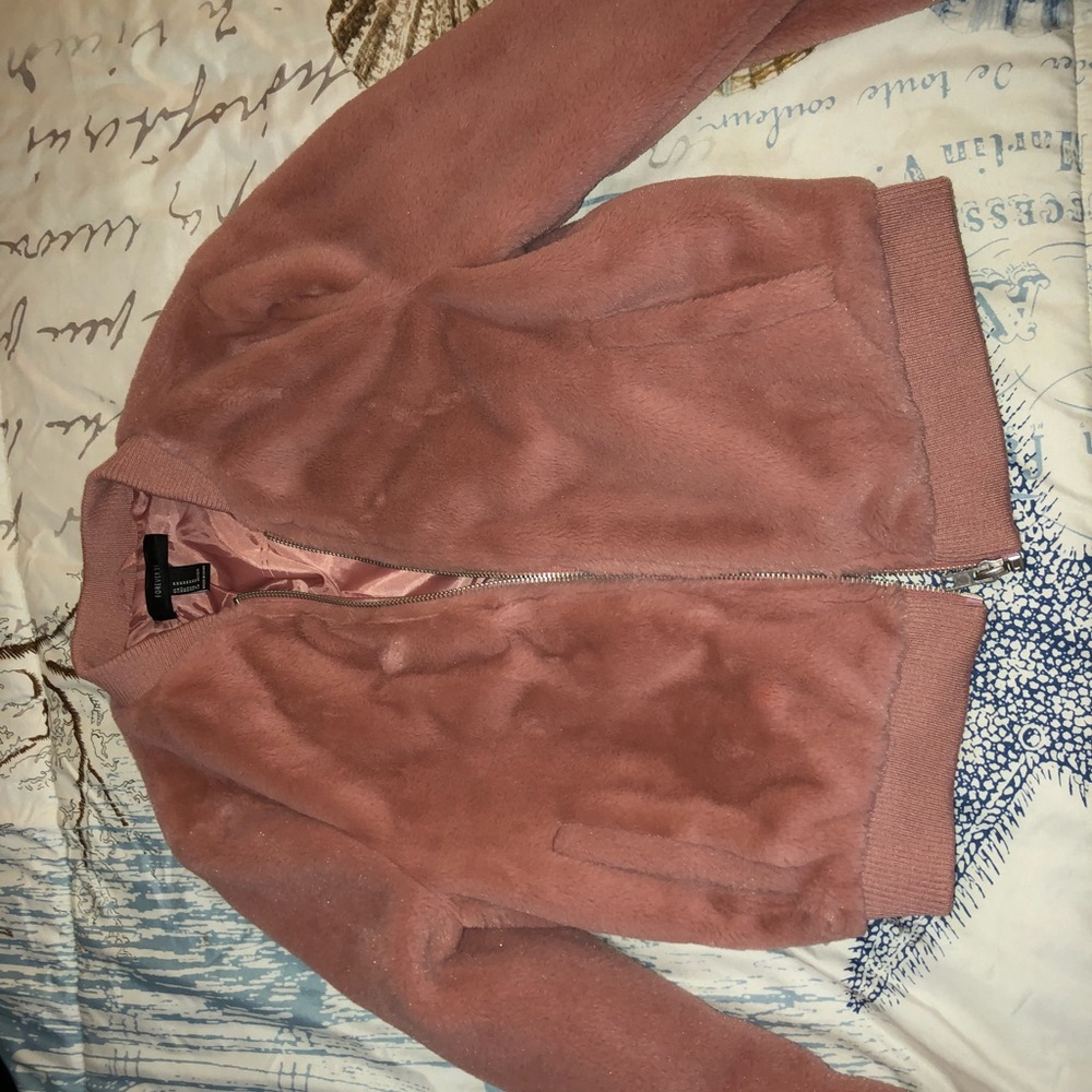 Pink Furry Jacket - Picture 2 of 3